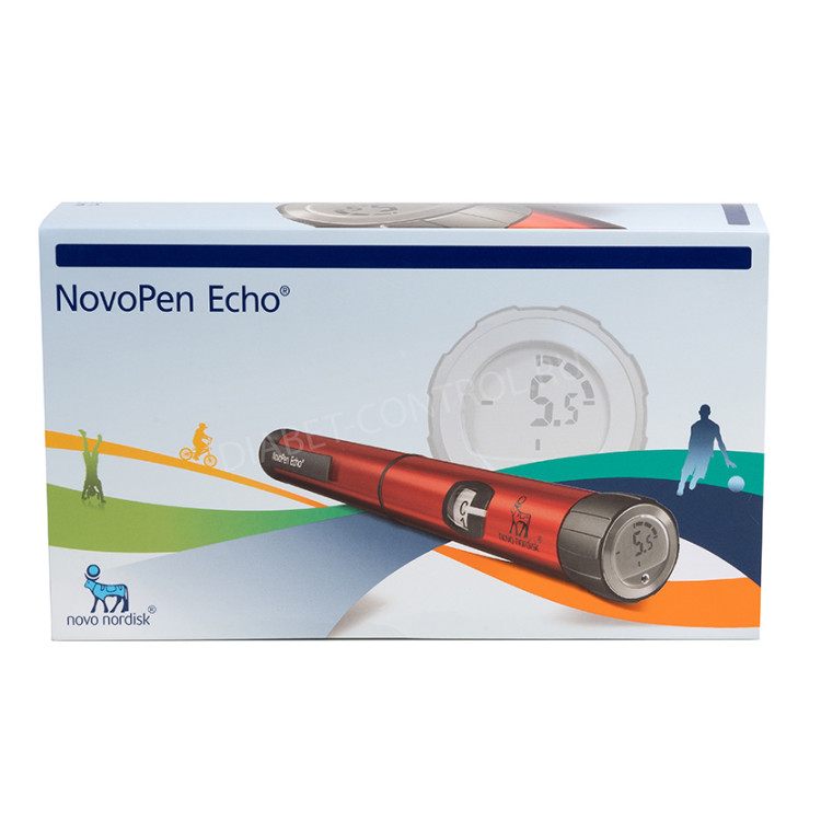 Ручка инсулиновая Новопен Эхо (NovoРen Echo) шаг 0,5 