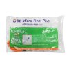 Шприц инсулиновый (BD Micro-Fine Plus U-100) 8mm(30G) №10