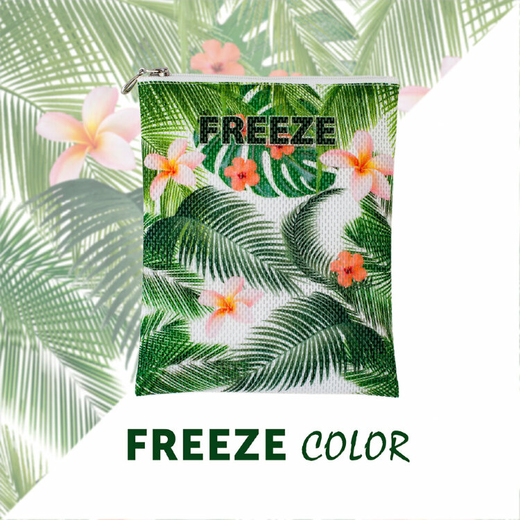 Охлаждающий чехол Freeze Color Large Тропики 