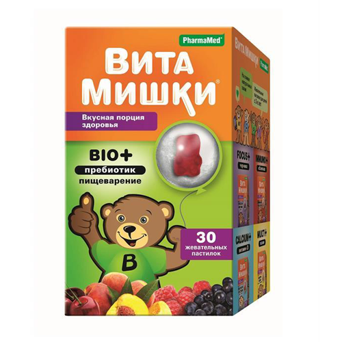 Витамины Витамишки BIO + прибиотик Витамины Витамишки BIO + прибиотик