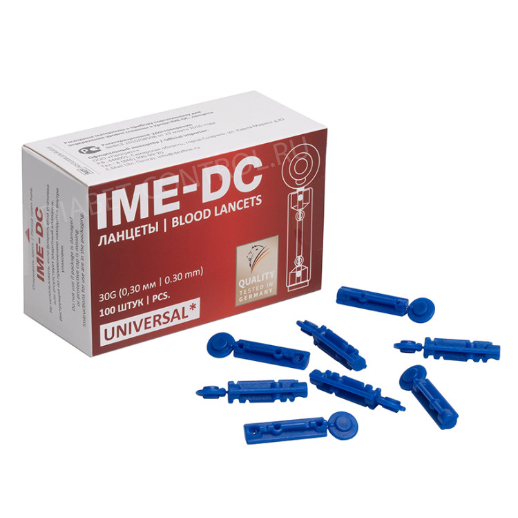 Ланцеты одноразовые  IME-DC №100